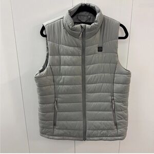 Ororo Heated Gray Puffer Vest - Women’s Size Large - No Battery